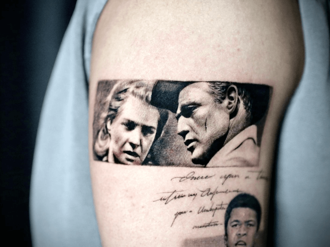 The Godfather tattoo by Alex Legaza | Post 27223